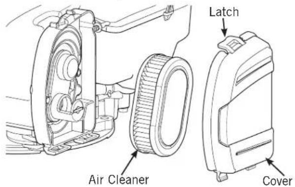 Latch Air Cleaner Cover