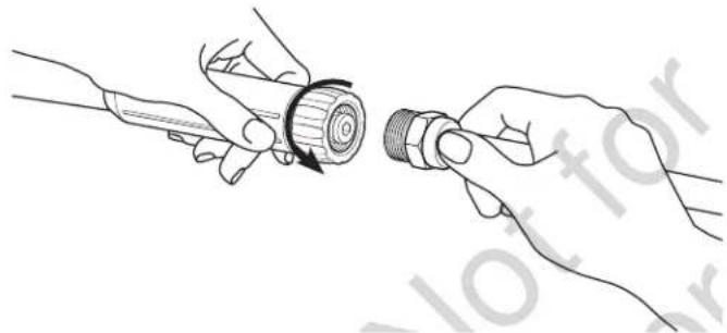 Craftsman CMXGWAS020733 - Check Water Inlet Screen / Connect Garden Hose - 2