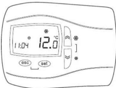 11:04 ° 12.0 °C esc set