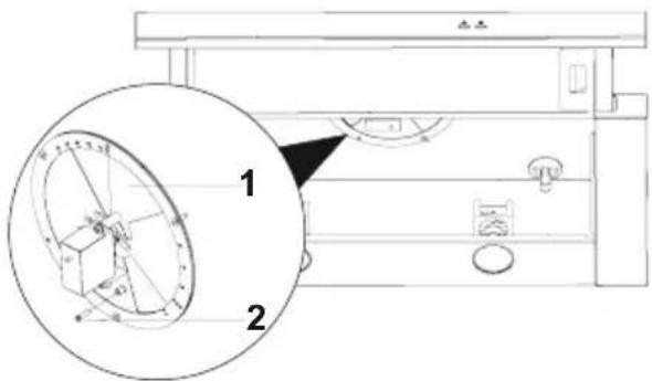 SILVERLINE SC 1153 - Justering af luftstrøm - 2