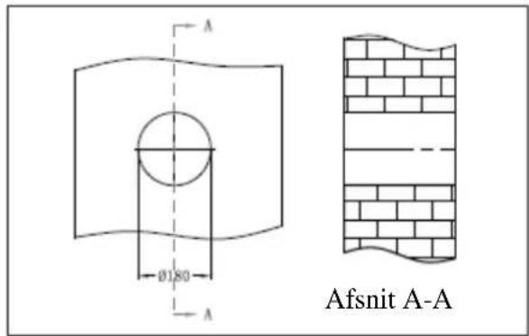 Ø180 Ø280 Afsnit A-A