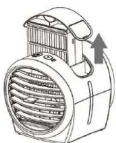 Emerio AC-212919 - Cleaning the water-cooling pad - 1