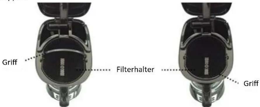 Griff Filterhalter Griff
