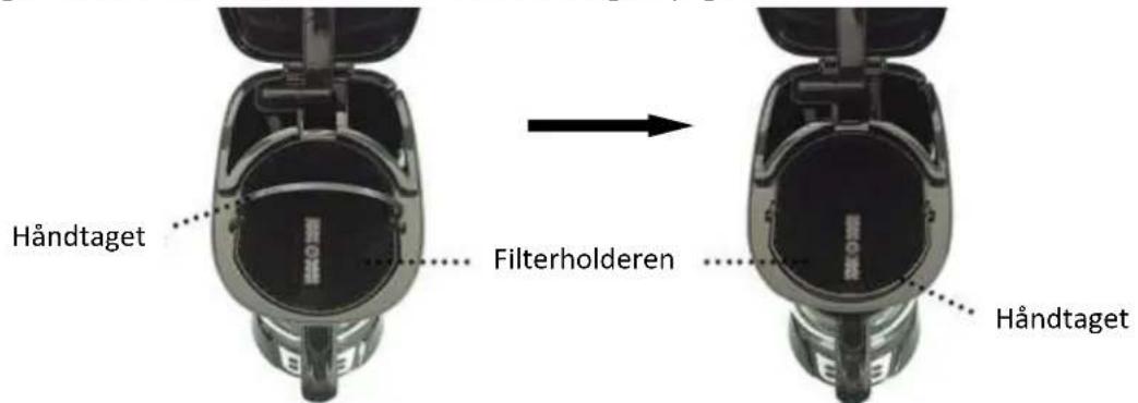 Håndtaget Filterholderen Håndtaget
