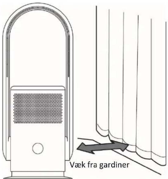 Væk fra gardiner