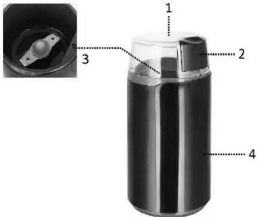 Emerio CG-110972 - BESKRIVELSE AV DELENE - 1