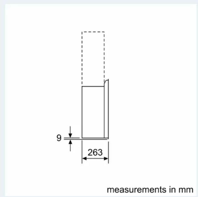 9 263 measurements in mm