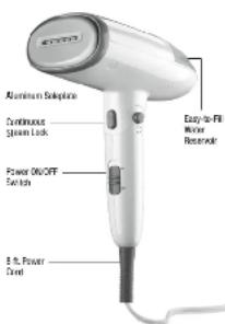 Conair GS36X - FILLING INSTRUCTIONS - 2