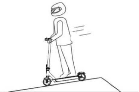 E-way 250 - Säkerhetsinstruktioner vid scooteranvändning - 4