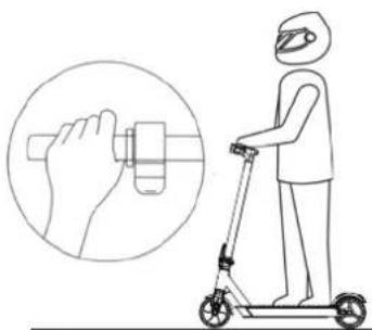 E-way 250 - Säkerhetsinstruktioner vid scooteranvändning - 5