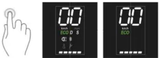 E-way 600 MAX - Manöverpanel - 1