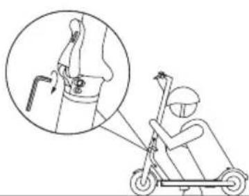 WILFA E-350 - Adjust the handlebar - 1