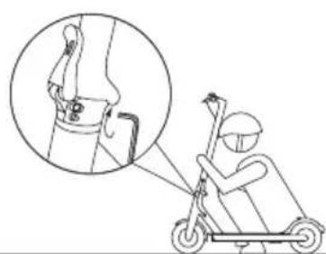 WILFA E-350 - Adjust the handlebar - 2