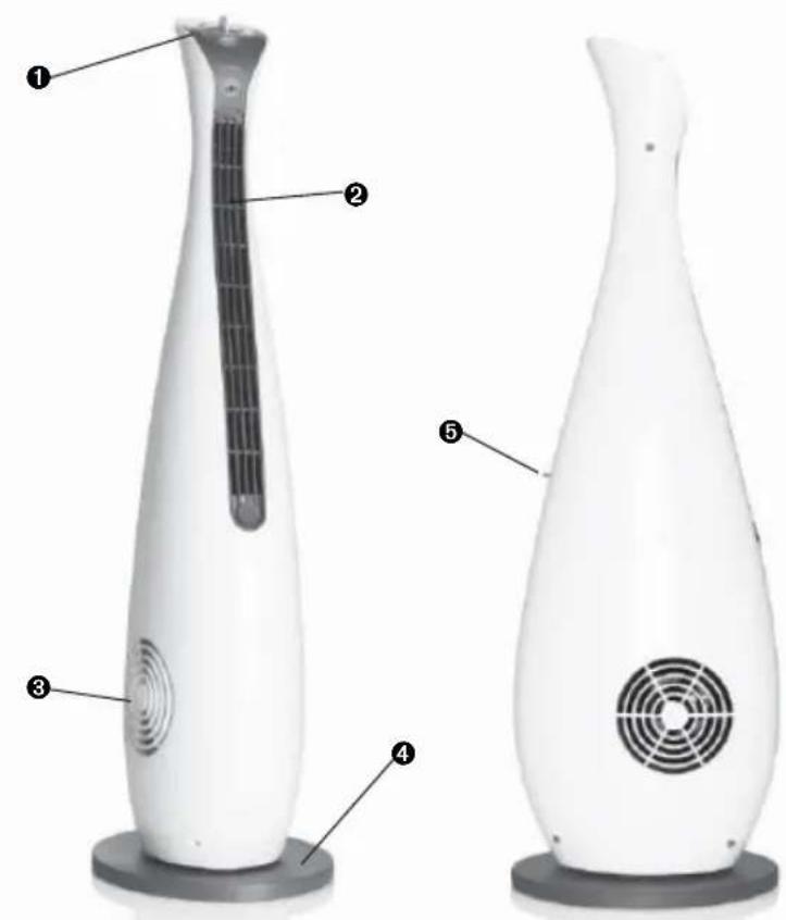 WILFA Salima TFH-2000W - Lutningsbrytare - 1