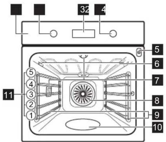 ELECTROLUX CKC826V1 - Generelt overblik - 1