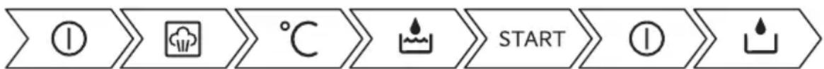 ELECTROLUX CKS980X1 - Indstilling: Steamify - Damp-ovnfunktioner - 1
