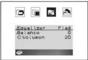 .Equalizer Flag .Balance 0 O Volumon 20