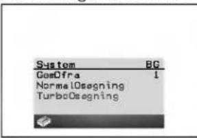 System BG GasDfra 1 Norma10seigning TurboOseigning