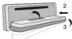 LG LAC7710R - Afmontering af betjeningspanelet - 1