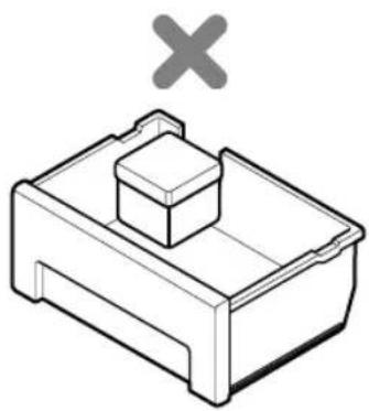 LG GR-B459BVCA - ▲Forsigtig - 1
