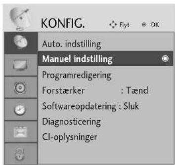 LG 37LG5010 - VALG OG JUSTERING MED MENUER PÅ SKÆRMEN - 5