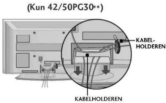 LG 37LG5010 - Tilslut kablerne som beskrevet. - 3
