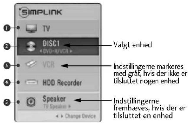 LG 37LG5010 - SIMPLINK-MENUEN - 1