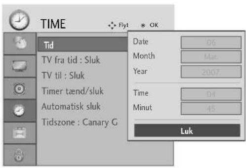 LG 37LG5010 - INDSTILLING AF UR - 3