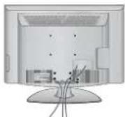 LG 37LG5010 - Sådan fjernes kabelholderen - 2