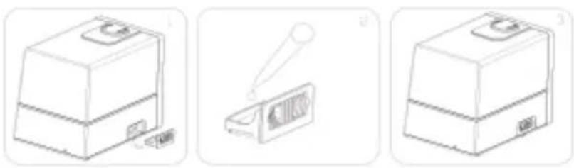WILFA Mist HU-7W - LED display - 9