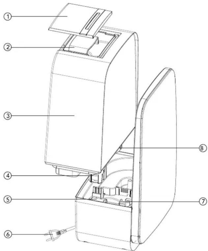 WILFA AromaMist HUE-55W - SCHEMATISK RITNING - 1
