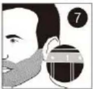 Emerio BGR-115696 - Trimming for 'Stubble' look - 3