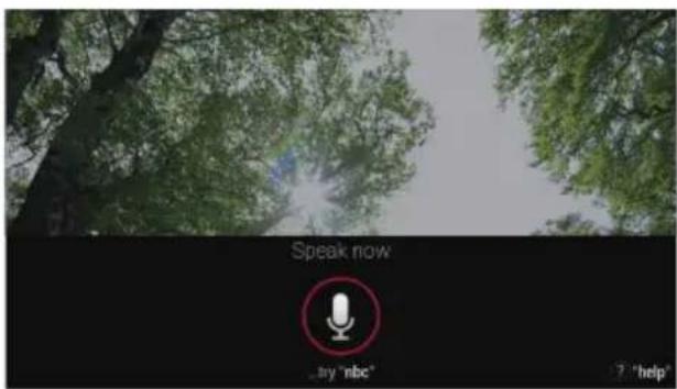 Speak now try "nbc" ? "help"