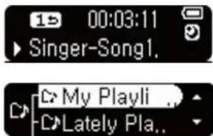 15 00:03:11 ► Singer-Song1. ► My Playli .. ► Lately Pla.