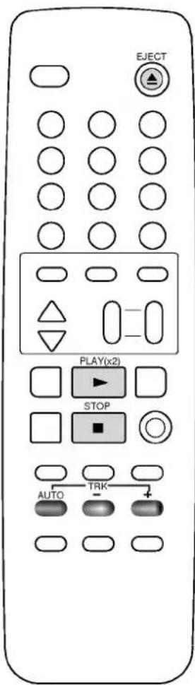 EJECT PLAY(x2) STOP AUTO TRK