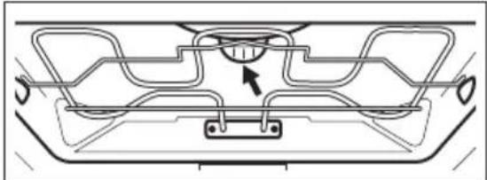 AEG BHS8500M1 - ∅verste ovnslampe - 1