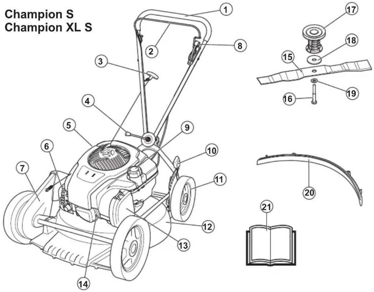 HUSQVARNA KLIPPO Comet S - Produktöversikt - 1