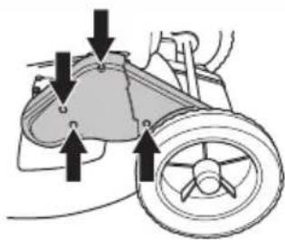 HUSQVARNA KLIPPO Comet S - Vetohihnan vaihtaminen ja säätäminen - 1