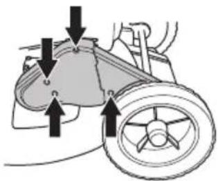 HUSQVARNA KLIPPO Comet SE - Inspektera drivremmen och rengöra växelhuset - 1