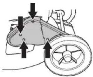 HUSQVARNA KLIPPO Comet SE - Vetohihnan ja tarkistaminen ja vaihdekotelon puhdistaminen - 1