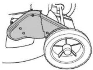 HUSQVARNA KLIPPO Comet SE - Hihnansuojuksen tarkistaminen - 1