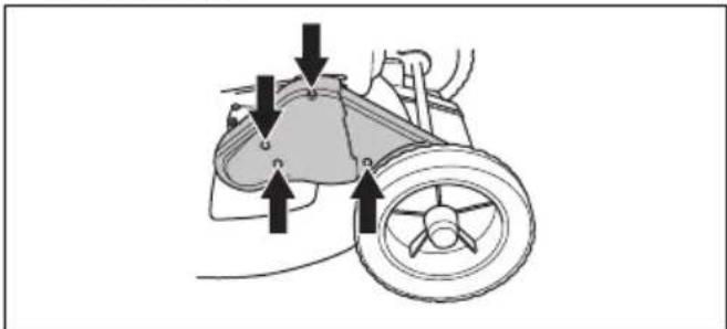 HUSQVARNA KLIPPO Comet SE - Pavaros diržo keitimas ir reguliavimas - 1