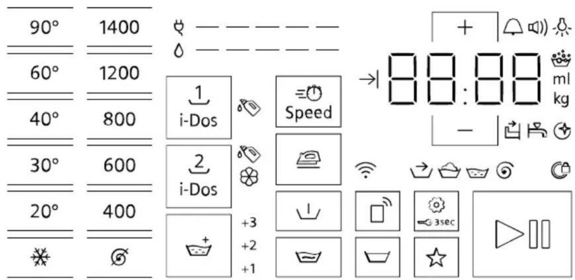 SIEMENS WM14PIHDN - Display - 1