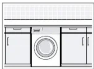 SIEMENS WM14UTE9DN - Opstillingssted Krav - 2
