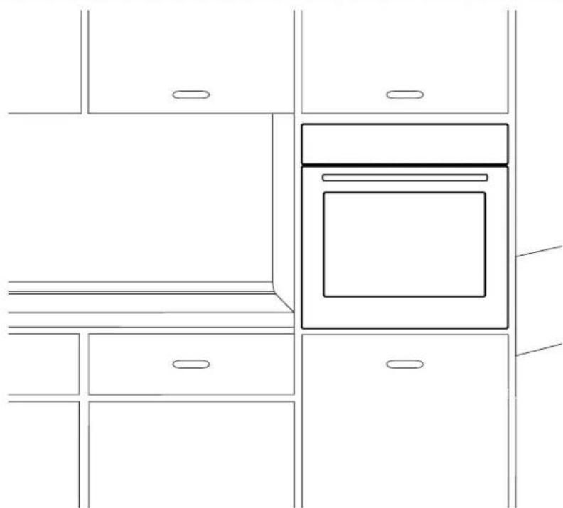 LG LB652088S - Installering i højskab - 3