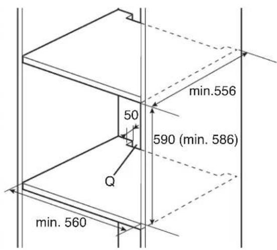 LG LB652088S - Installering i højskab - 2