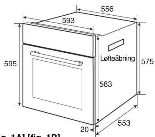 LG LB652088S - Installering i underskab - 1