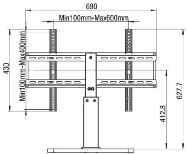 TITAN TS 8060 - Technical Drawing - 1