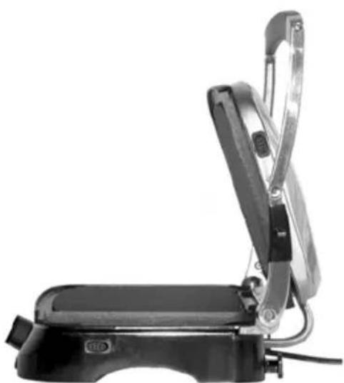 QUIGG GT-KG-02 - Opklappet grill - 1