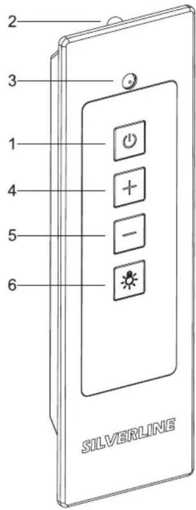 SILVERLINE SL 3390 - Fjernbetjening - 1
